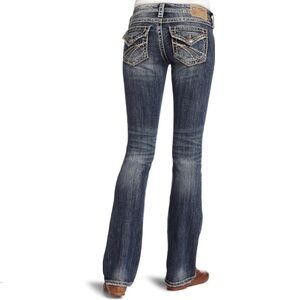 SILVER Jeans Women’s 28 Blue Berkley Surplus Bootcut LIKE NEW